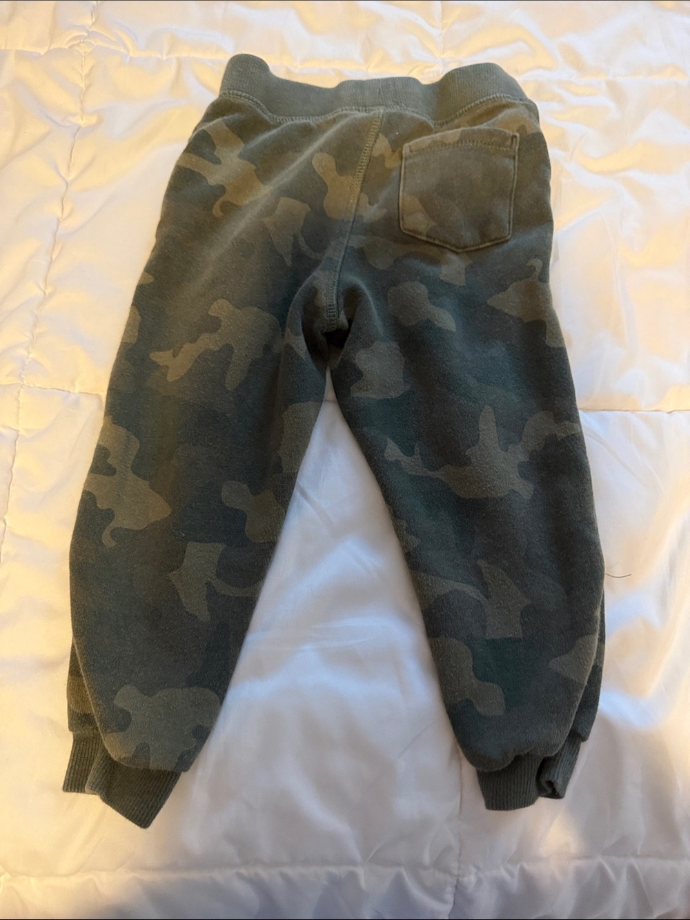 dip Kids Camo Sweatpants - Olive Green 2t - Picture 3 of 3